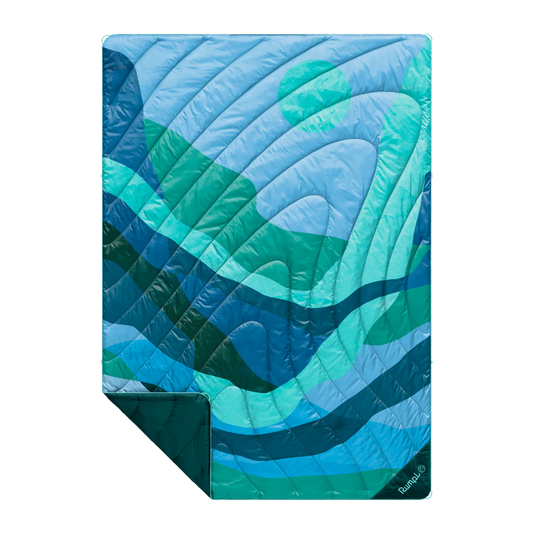 Rumpl - Original Puffy Blanket - Valley Seascape
