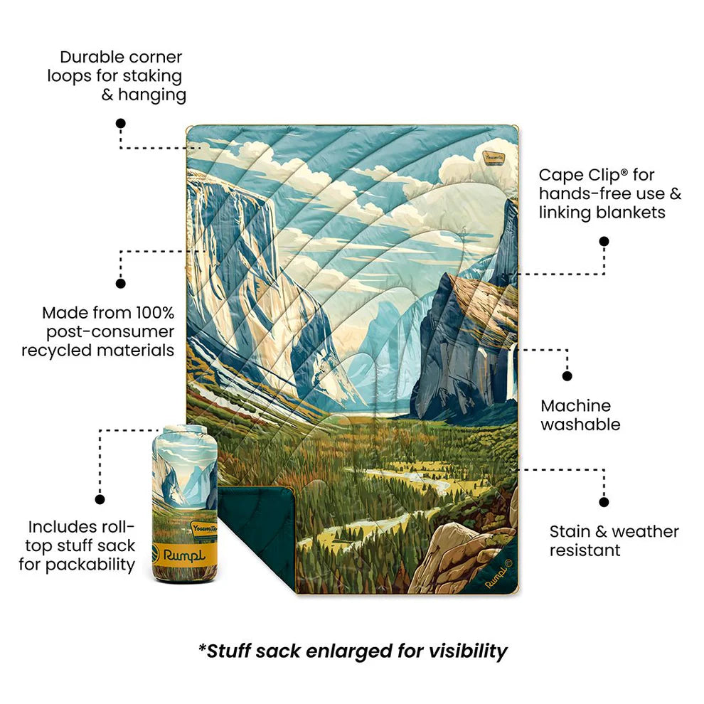 Rumpl - Original Puffy Blanket - Yosemite National Park