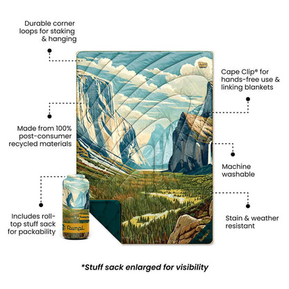 Rumpl - Original Puffy Blanket - Yosemite National Park