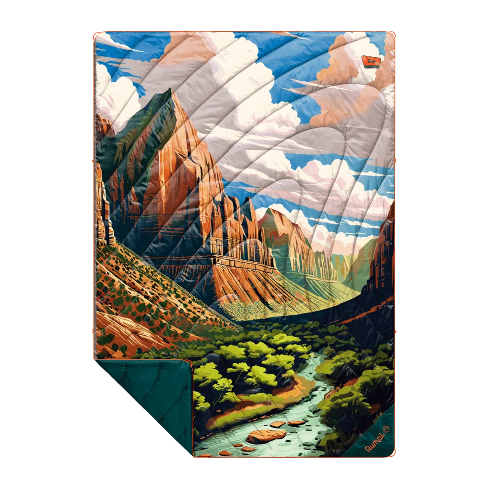 Rumpl - Original Puffy Blanket - Zion National Park
