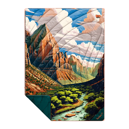 Rumpl - Original Puffy Blanket - Zion National Park