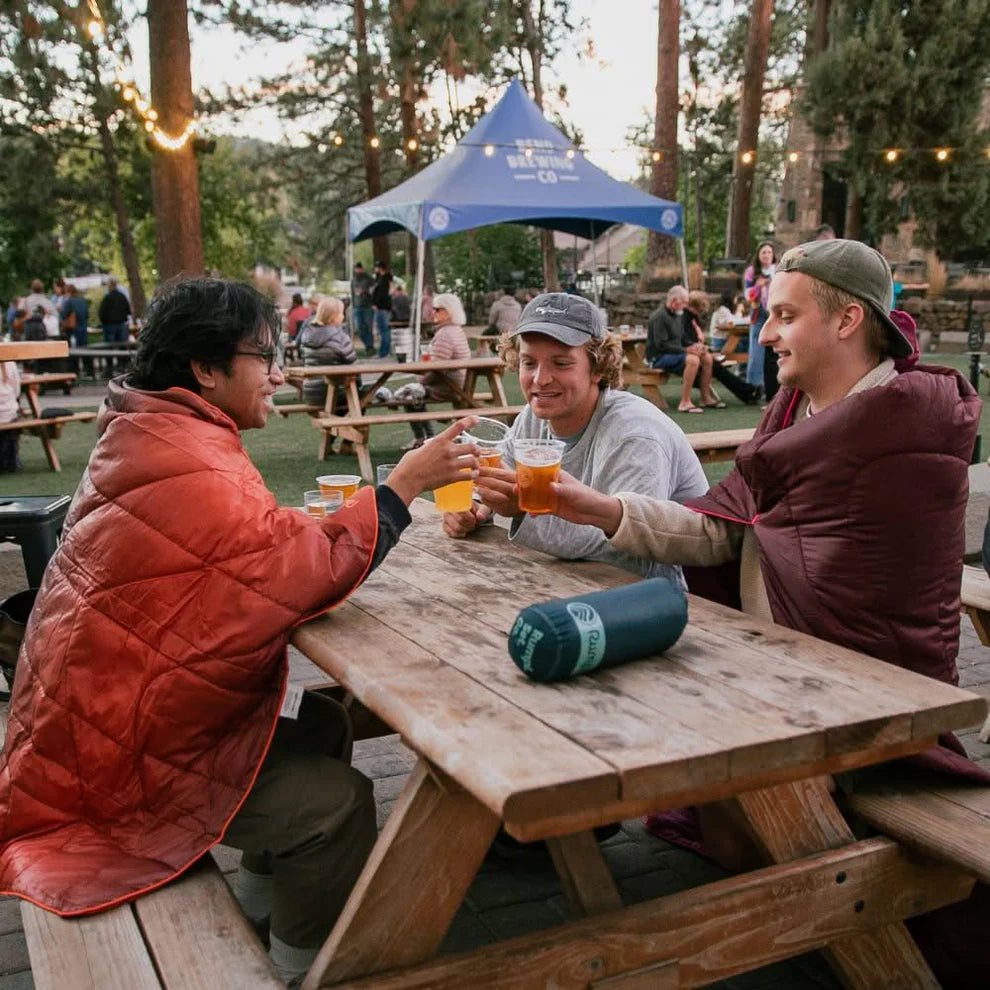 Rumpl - Travel Puffy Blanket - VOLCANIC FADE