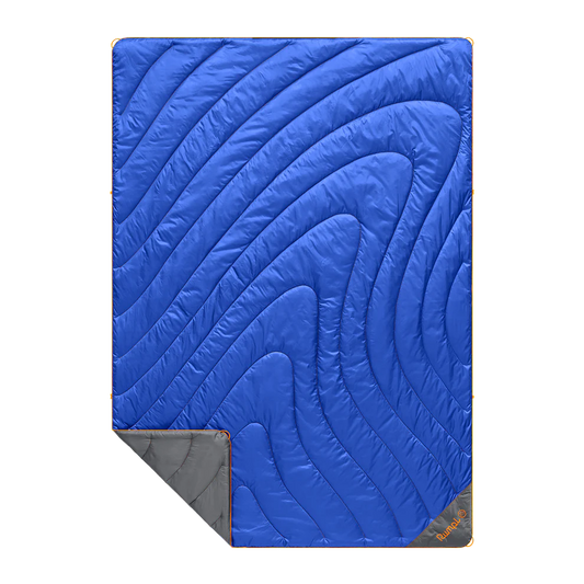 Rumpl - Original Puffy Blanket - Burning Blue