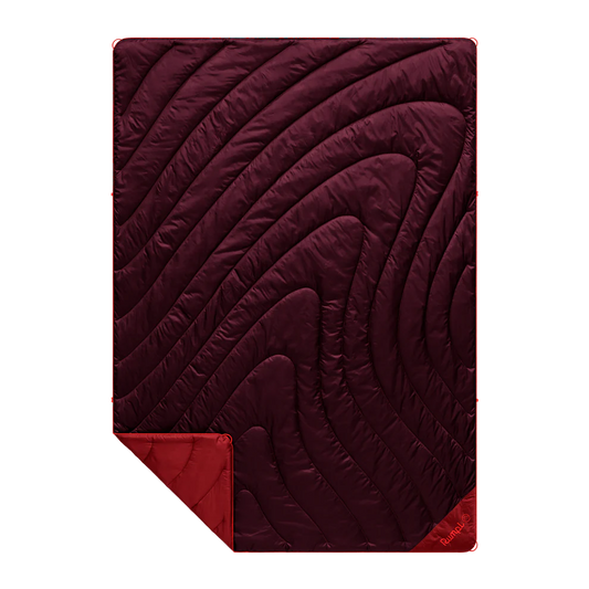 Rumpl - Original Puffy Blanket - Fig Cherry