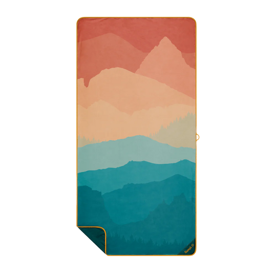 Rumpl - Tech Towel - Rocky Mountain Sunset Fade