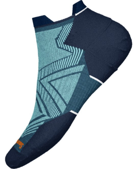 Smartwool - Run Targeted Cush Low Ankle - Women's - Purple-White