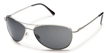 Suncloud - Patrol - Silver with Blue mirror