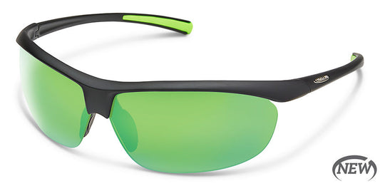 Suncloud - Zephyr - Matte Black with Green
