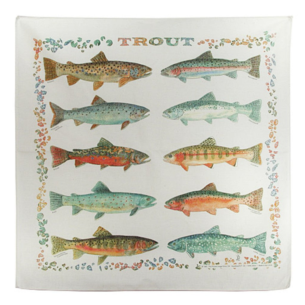 The Printed Image - Bandana - Wildflowers