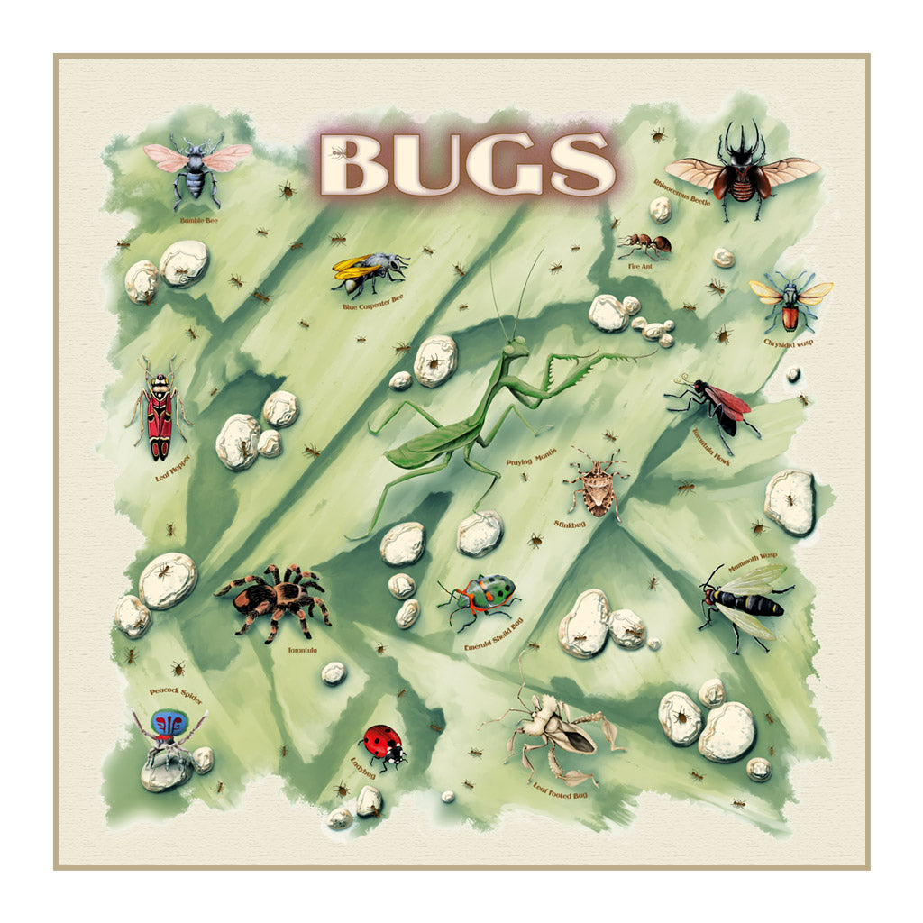 The Printed Image - Bandana - Bugs