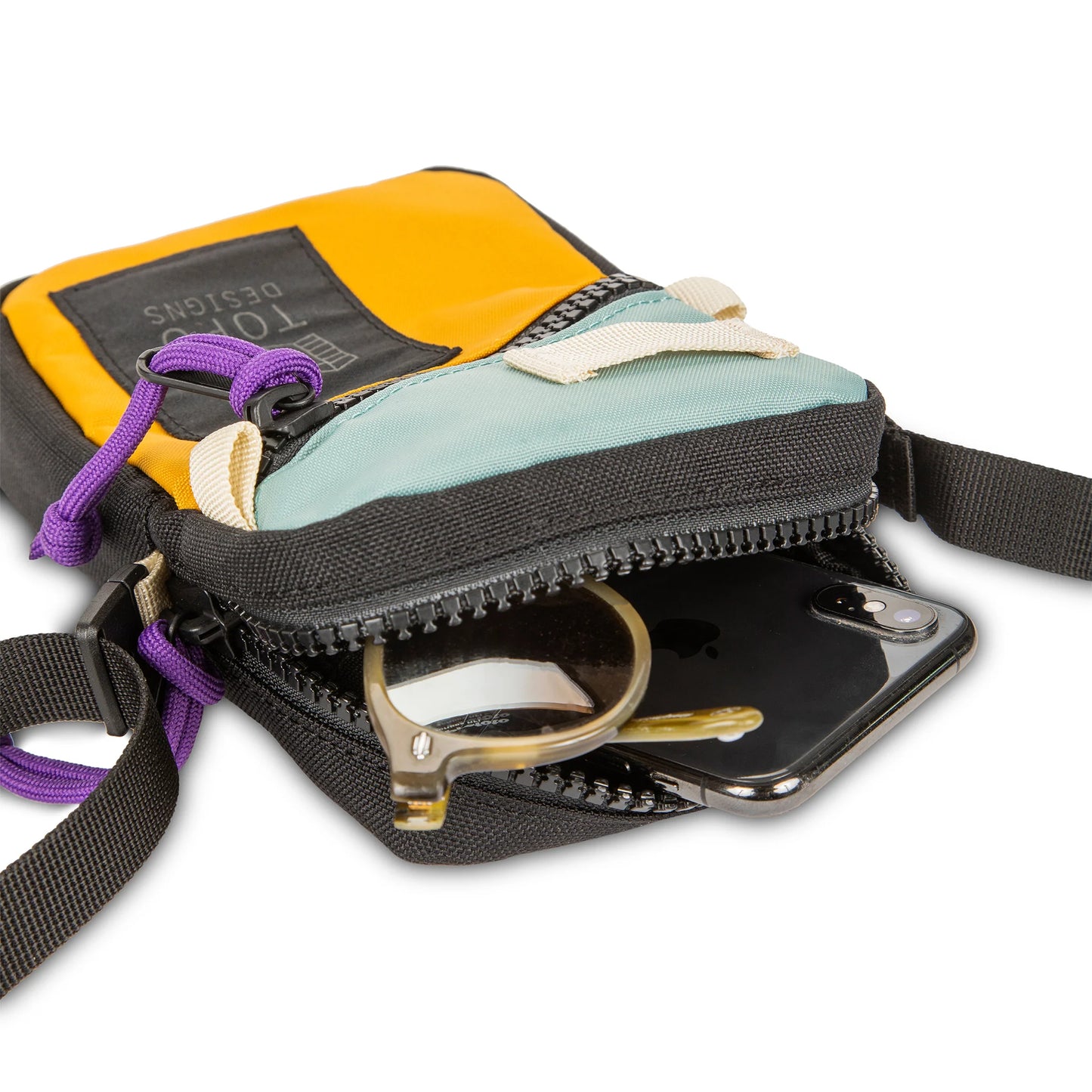 Topo Designs - Mini Shoulder Bag - Black/Tectonic