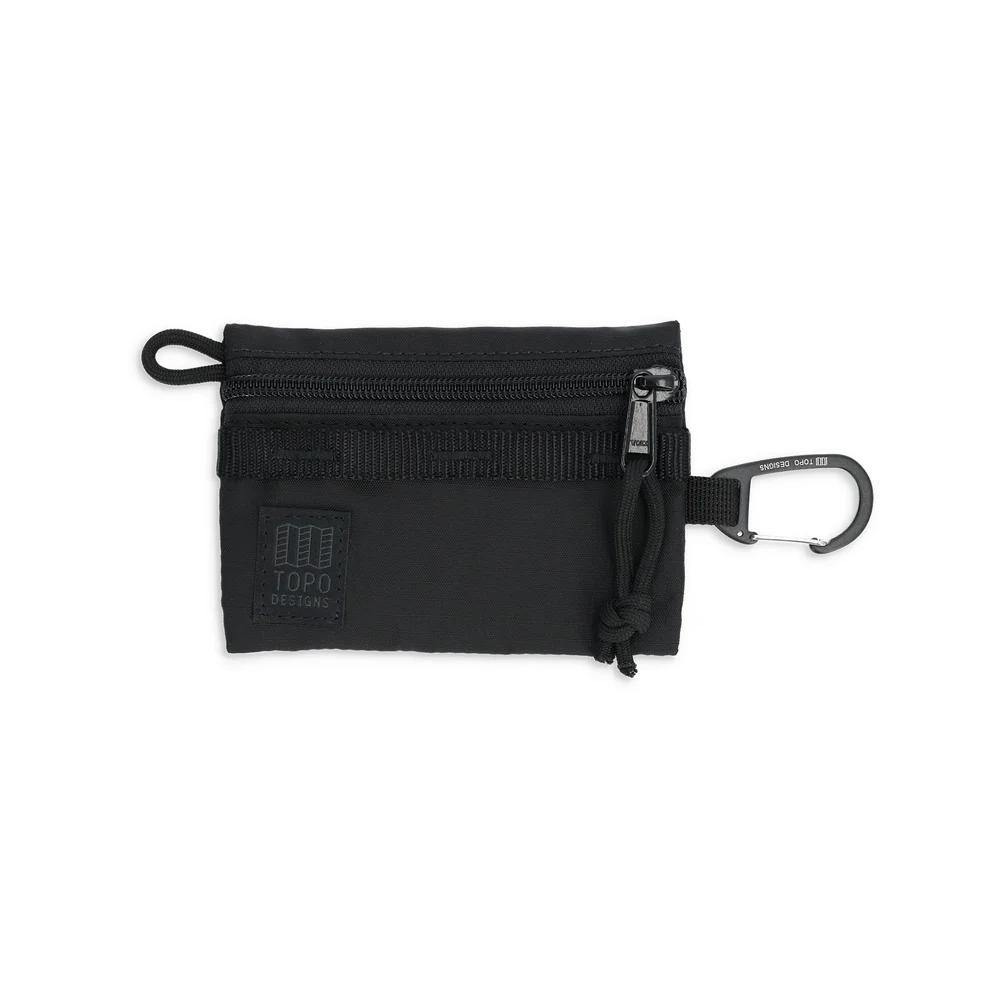 Topo Designs - Accessory Bag Mountain - Black Black Black