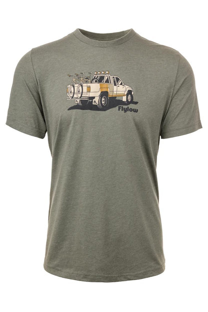 Flylow - 4X4 Tee - Men's - Boa Heather
