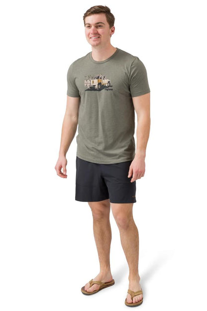 Flylow - 4X4 Tee - Men's - Boa Heather