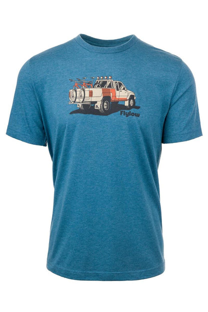 Flylow - 4X4 Tee - Men's - Boa Heather