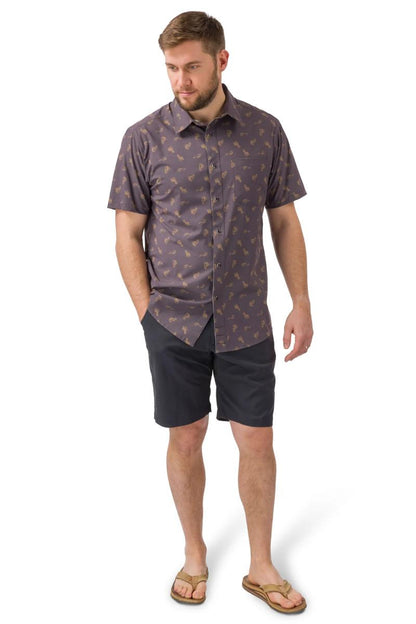 Flylow - Anderson Shirt - Night/Mist Seaside