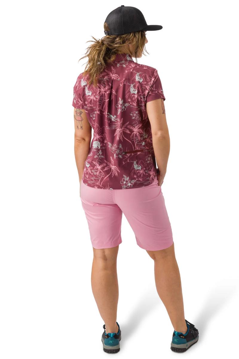 Flylow - Phoenix Shirt - Pearl/Palm Forest