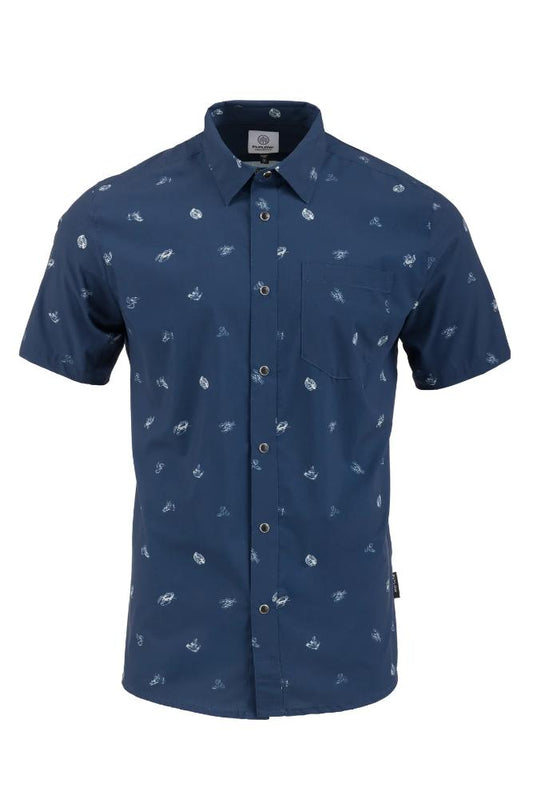 Flylow - Anderson Shirt - Night/Mist Seaside