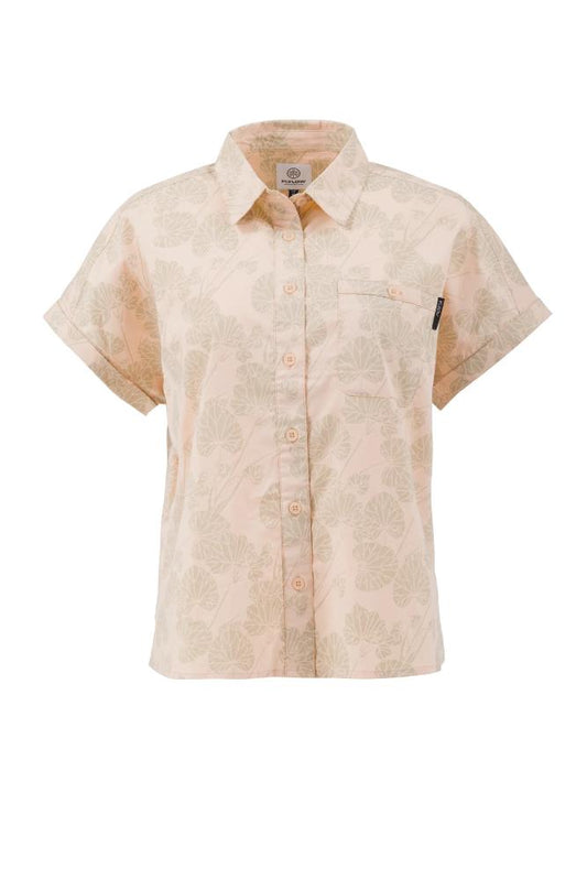 Flylow - Around Town Shirt - Pearl/Mist Ivy