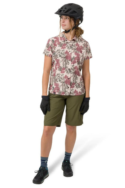Flylow - Phoenix Shirt - Pearl/Palm Forest