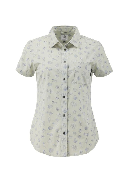 Flylow - Anderson Shirt - Women's - Mist/Moonstone Icons
