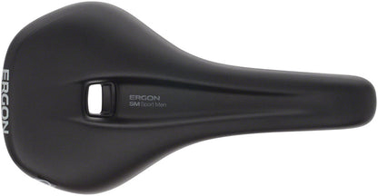 Ergon - SM Sport Saddle - Chromoly, Black, Men's, Medium/Large - Black