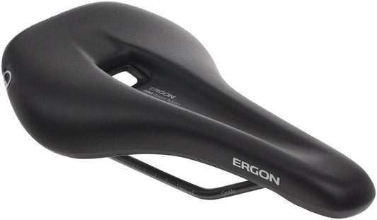 Ergon - SM Sport Saddle - Chromoly, Black, Men's, Medium/Large - Black