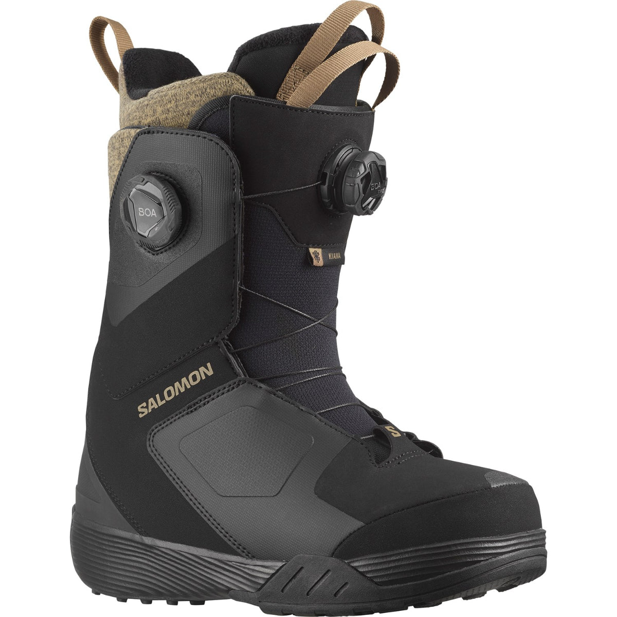 Salomon - Kiana Dual Boa Women's - Black/Black/Sepia Tint – Outdoor ...