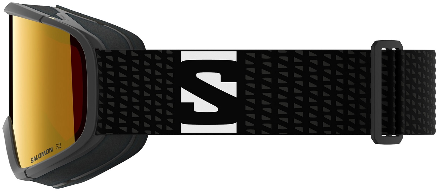 Salomon - Lumi Jr Goggles - Black; ML Mid Red