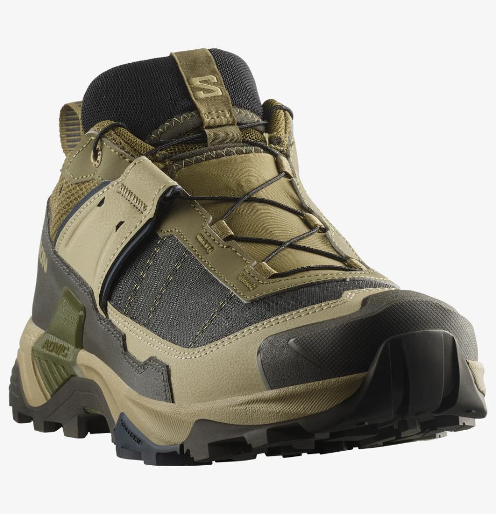 Salomon - X Ultra 5 GTX - Men's - Martini Olive / Gray Green / Blue Nights