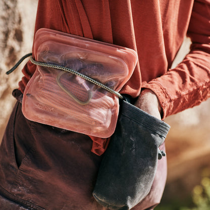 Stasher - Sandwich - Pink