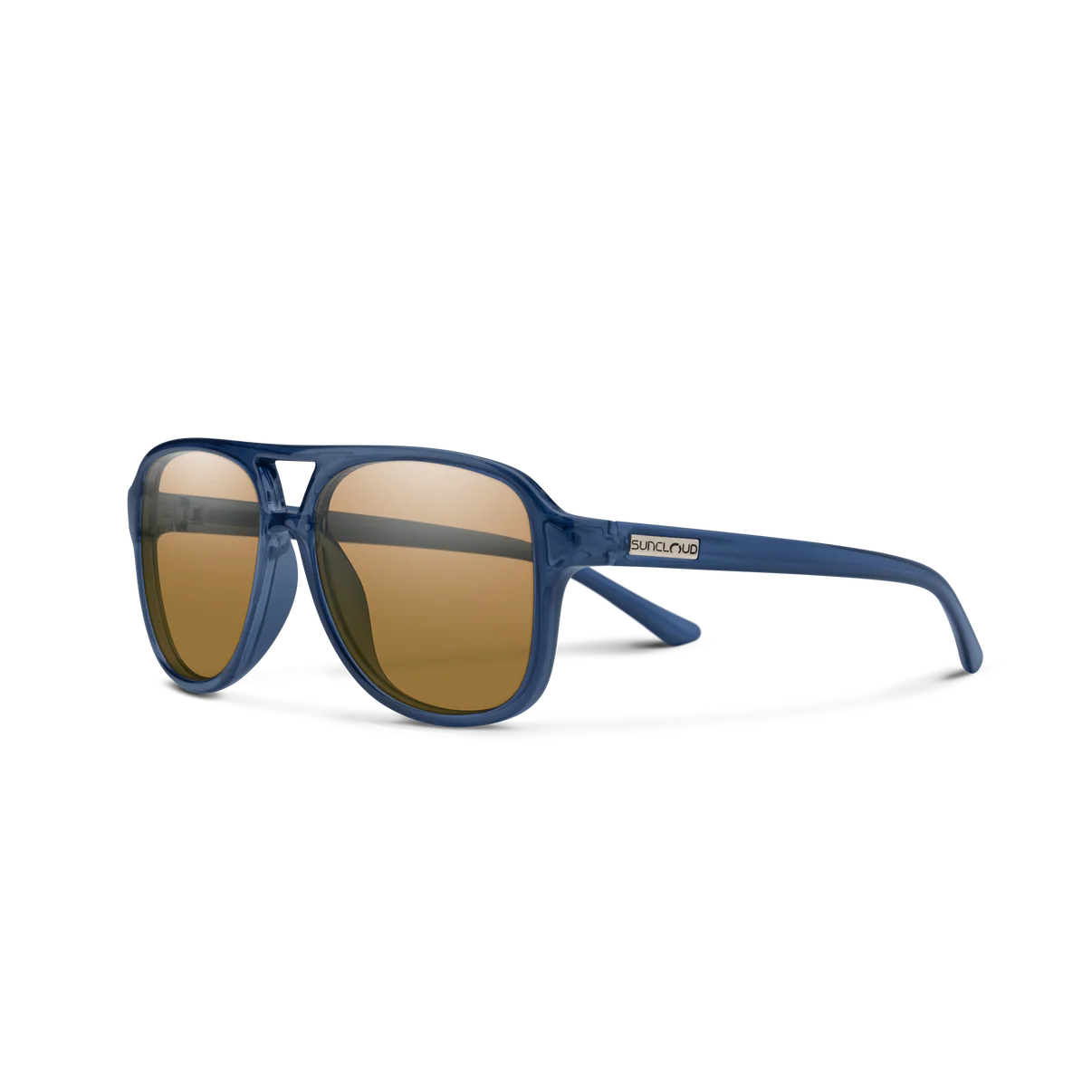 Suncloud - Sandy - Crystal Denim; Polarized Brown