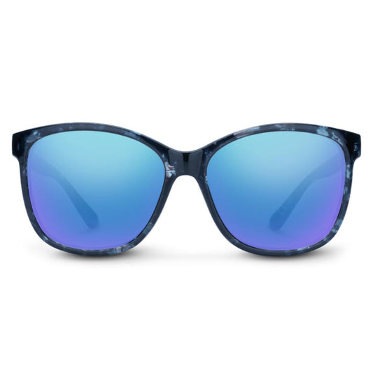 Suncloud - Sashay - Transparent Taupe; Polarized Pink Gold Mirror