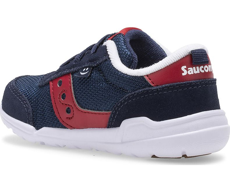 Saucony - Little Kids' Jazz Riff Sneaker - Navy/Magenta