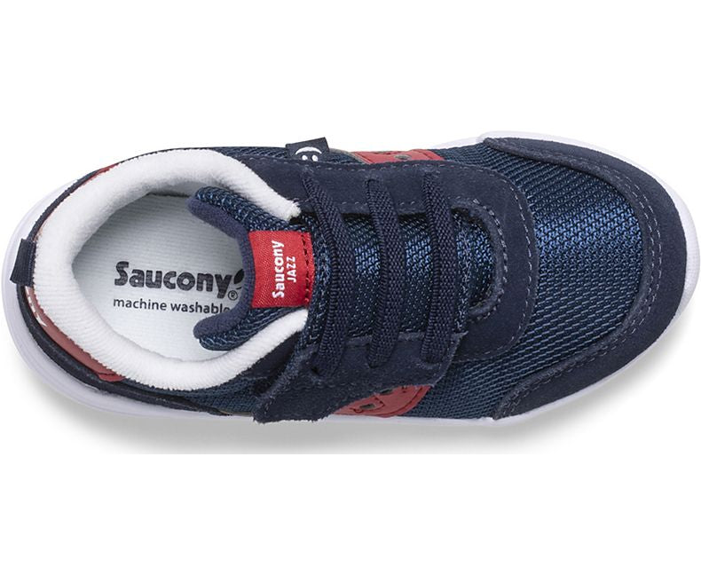 Saucony - Little Kids' Jazz Riff Sneaker - Navy/Magenta
