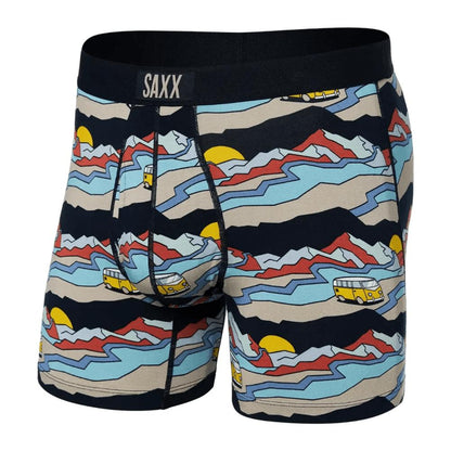 SAXX - Ultra Super Soft Boxer Brief Fly - Cabin Fever- Multi