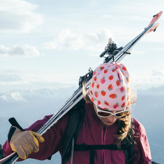 Skida - Alpine Fleece-Lined Hat - Strawberry Fields