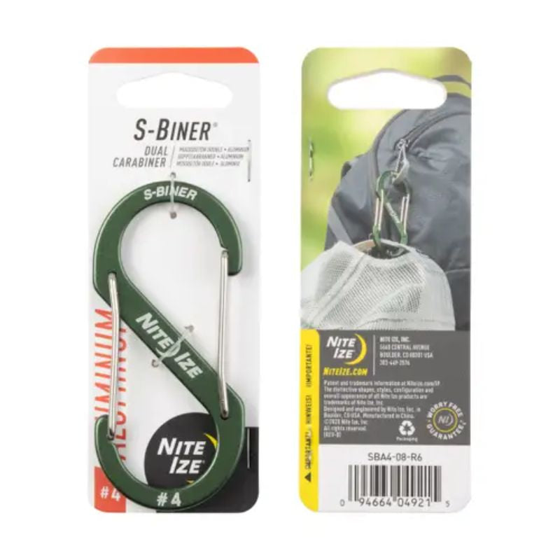 Nite Ize - S-Biner Aluminum Dual Carabiner - Red