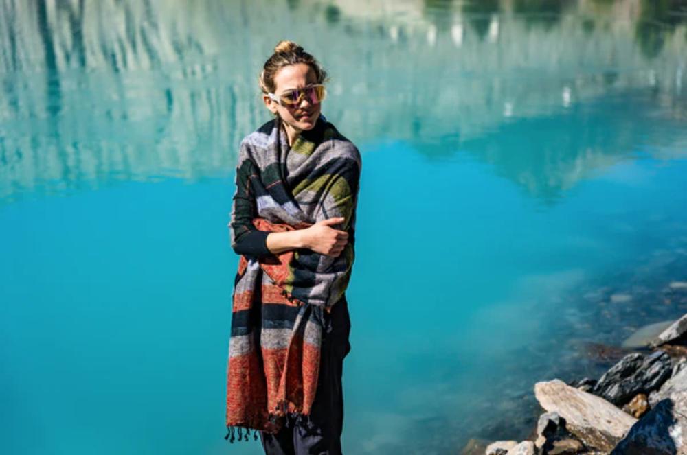 US Sherpa - Lobuche Yak Shawl - Jungle