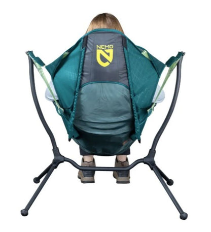 Nemo - Stargaze Reclining Camp Chair - Pelican Grey