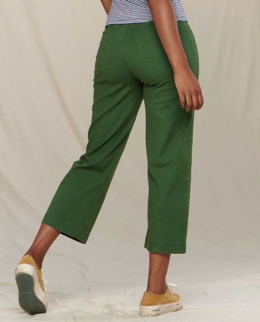 Toad and Co - Earthworks Wide Leg Pant - Epidote
