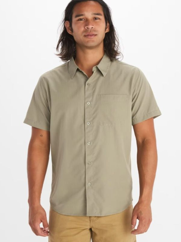 Marmot - Aerobora Short Sleeve - Men's - Vetiver