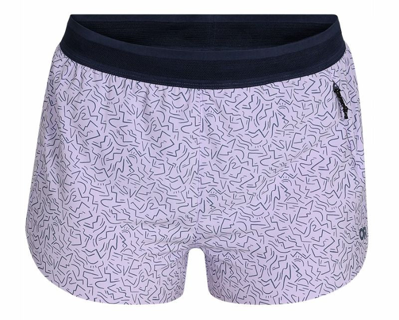 Outdoor Research - Swift Lite Printed Shorts - Women's - Lavender Squiggle