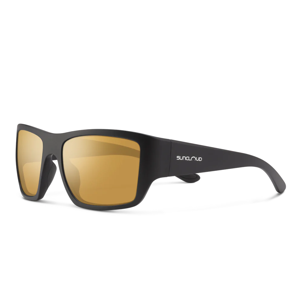 Suncloud - Sculpin - Matte Black/Polarized Sienna Mirror
