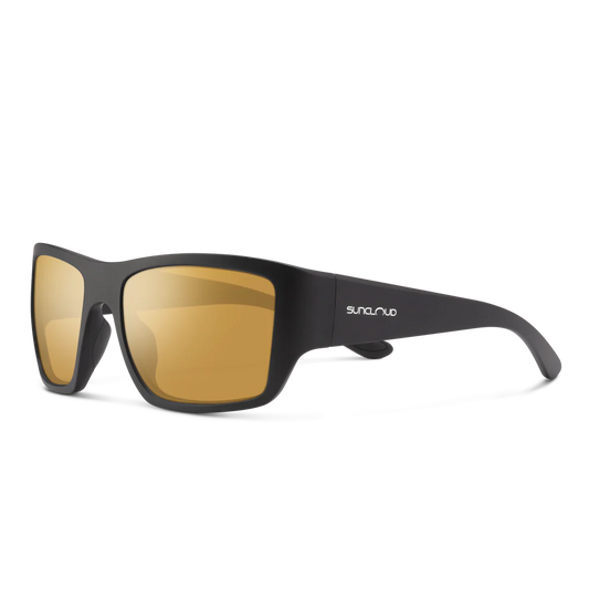 Suncloud - Sculpin - Matte Black/Polarized Sienna Mirror