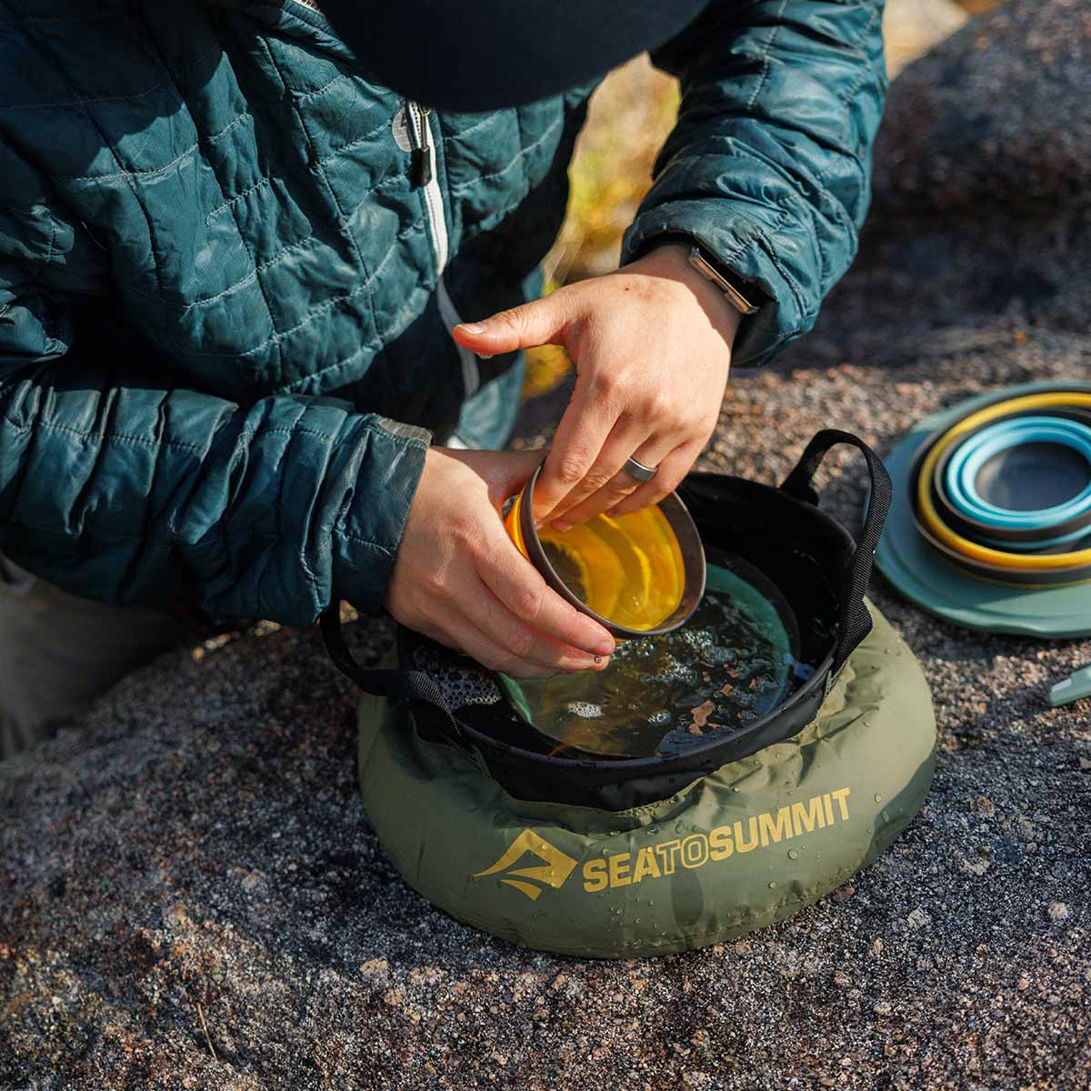 Sea To Summit - Kitchen Sink - Burnt Olive