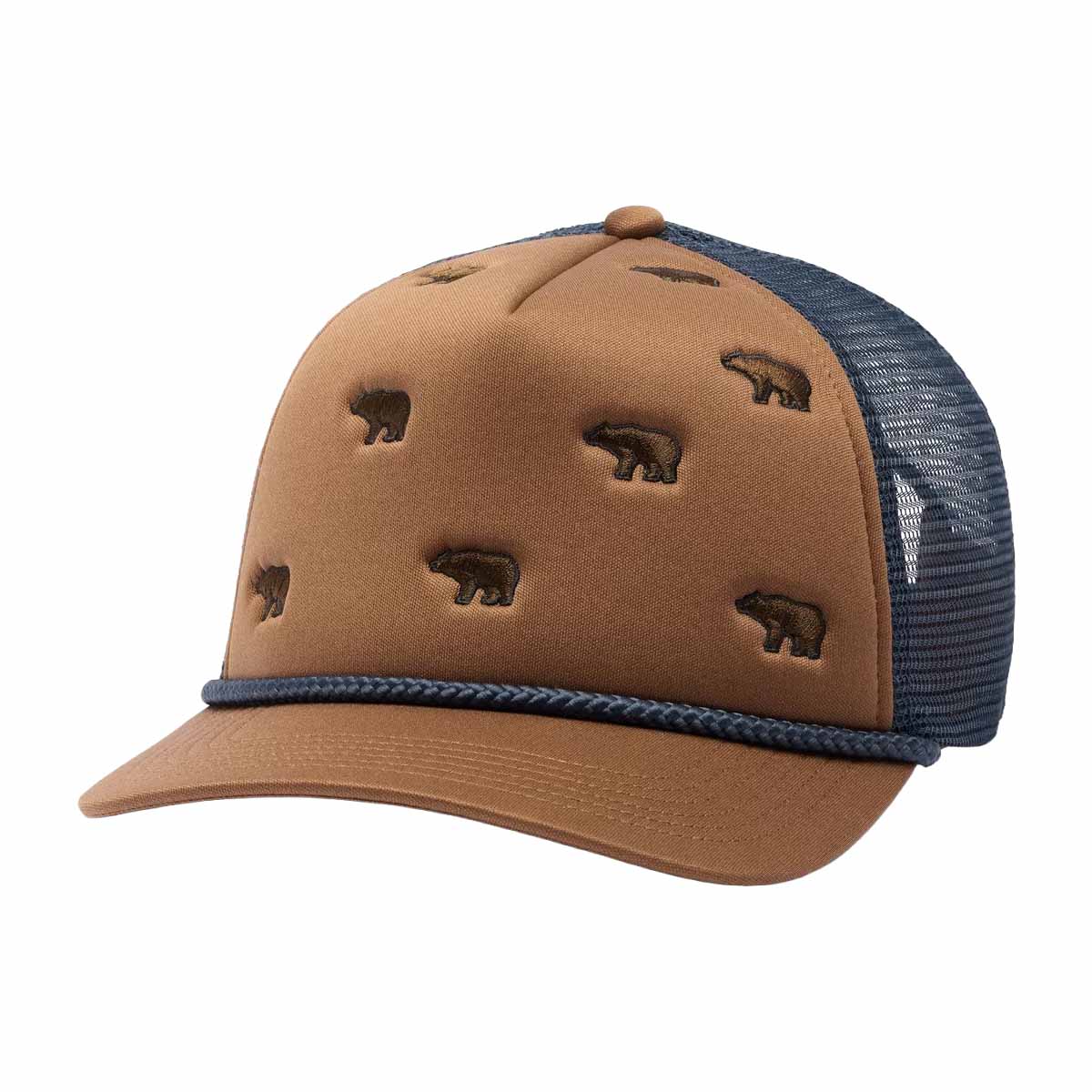 Prana - Doohickey Foam Trucker - Sepia Bears
