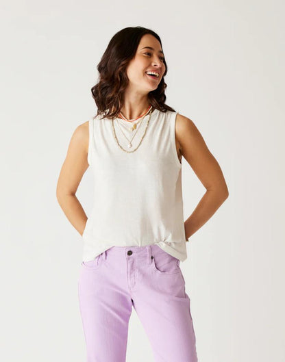 Carve Designs - Larisa Hemp Tank - Women's - Cloud