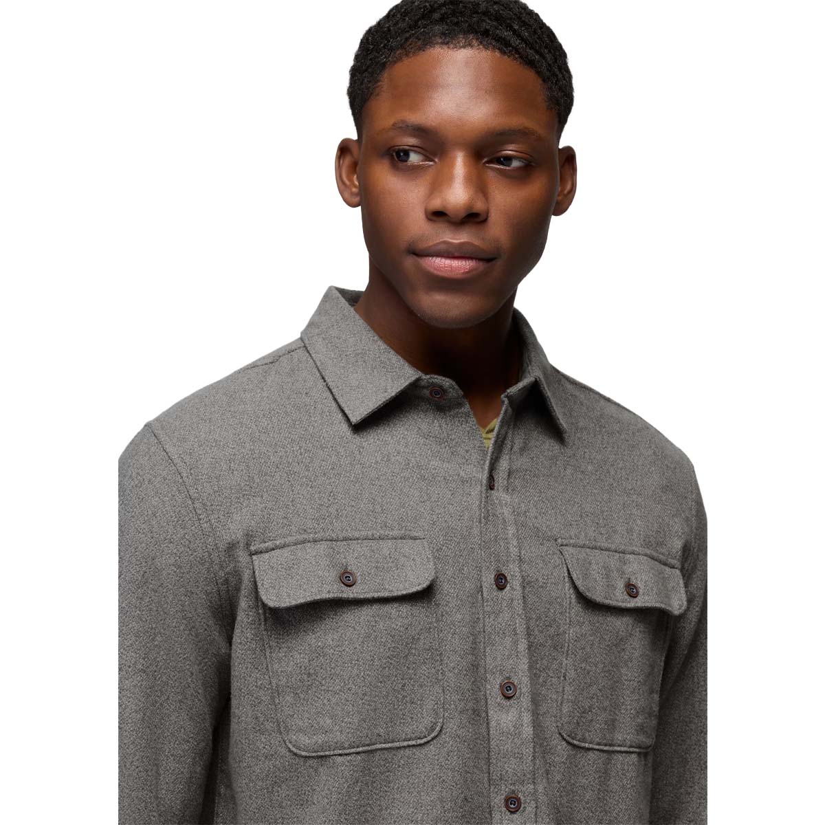 Prana - Point Reyes Long Sleeve Shirt - Shadow