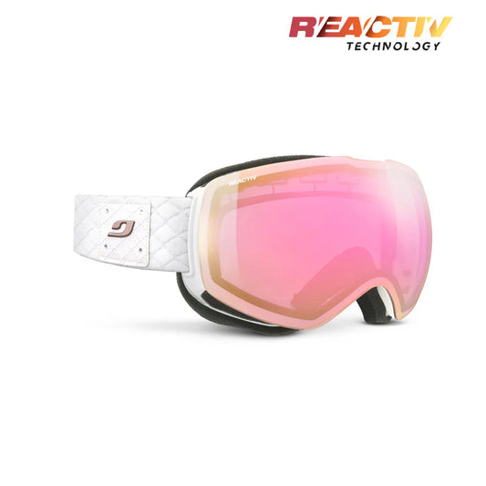 Julbo - Shadow Goggle - White; REACTIV 1 3 High Contrast
